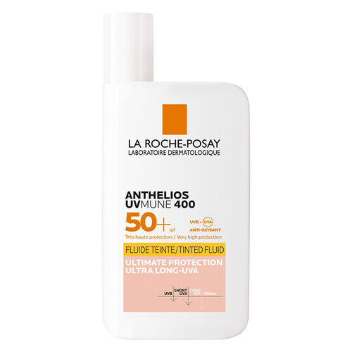 La Roche Posay Anthelios Uvmune Fluid Renkli SPF50+ Akışkan Yüz Güneş Koruyucu 50 ml
